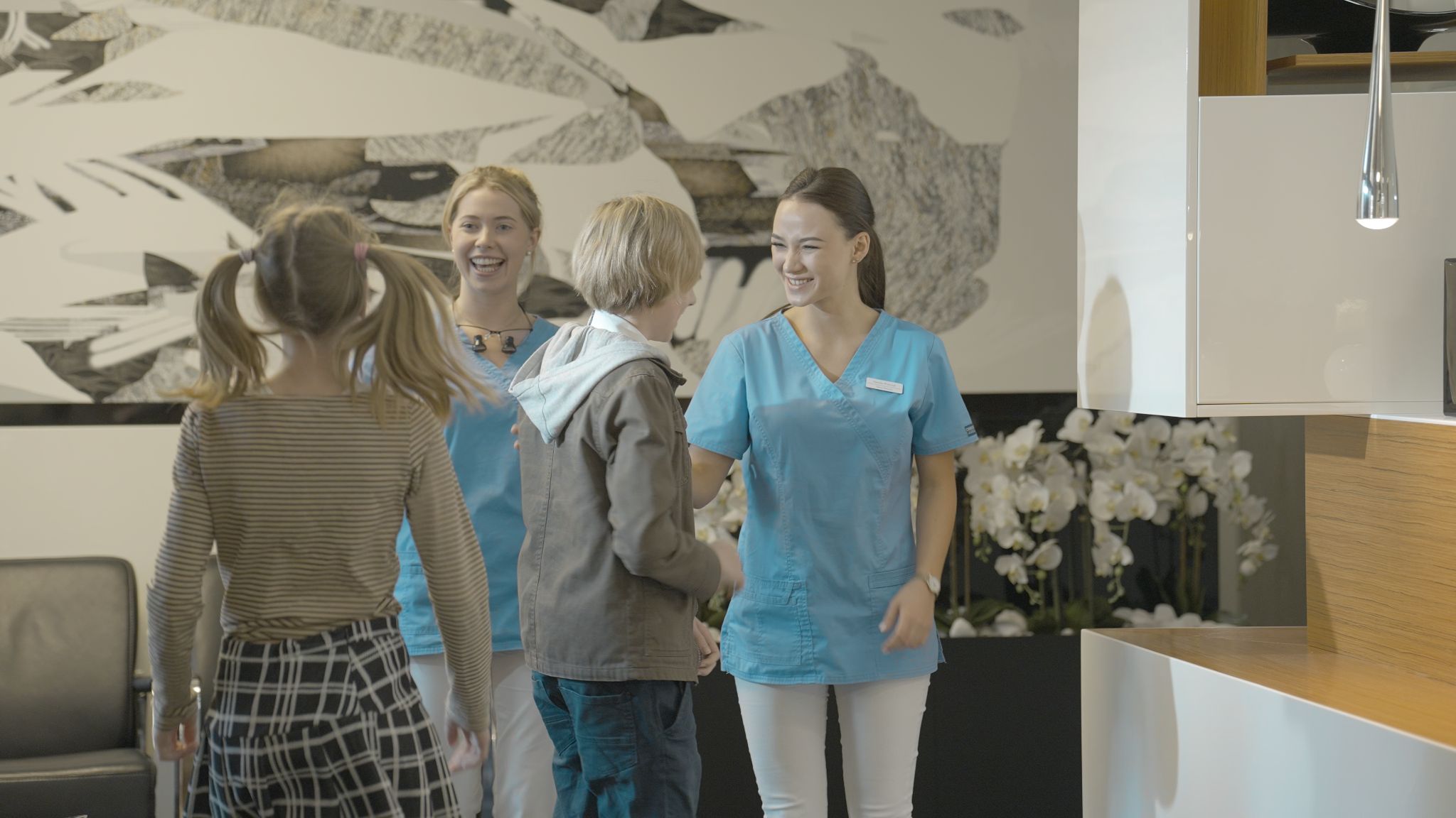 Specially trained staff